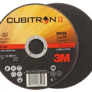 Doorslijpschijf Cubitron II T42, Ø115x2,5x22,23mm (25/ds)