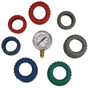 Manokap Rubber Ø 63 mm, Rood