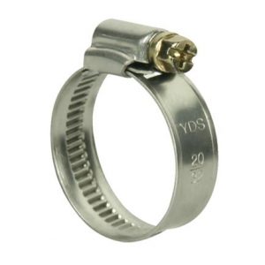 Wormslangklem YDS 8 - 12 mm, br. 9 mm, doos 100 st.