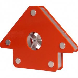 Lashoek magneet rood 85x78 mm (trekkracht 18.2 kg)