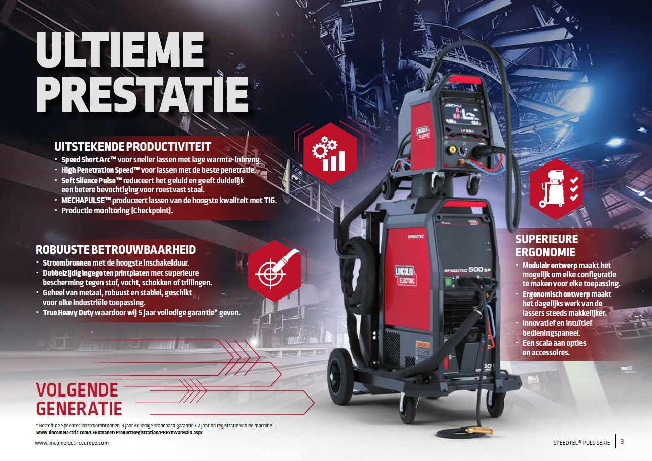 Speed Tech Machine SPEEDTECH® Pulse Range Demo Tour - LST Lastechniek